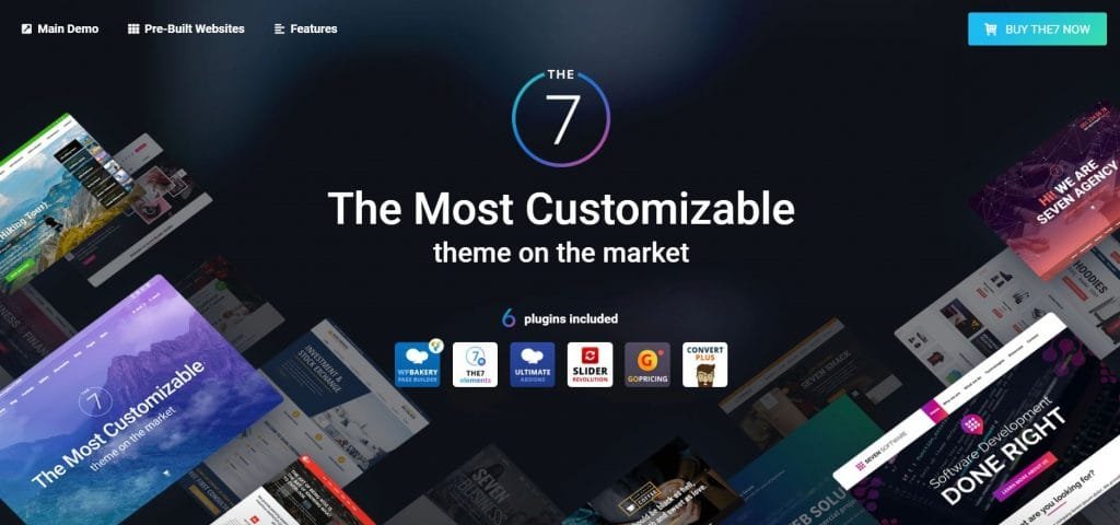 Tema WordPress The7