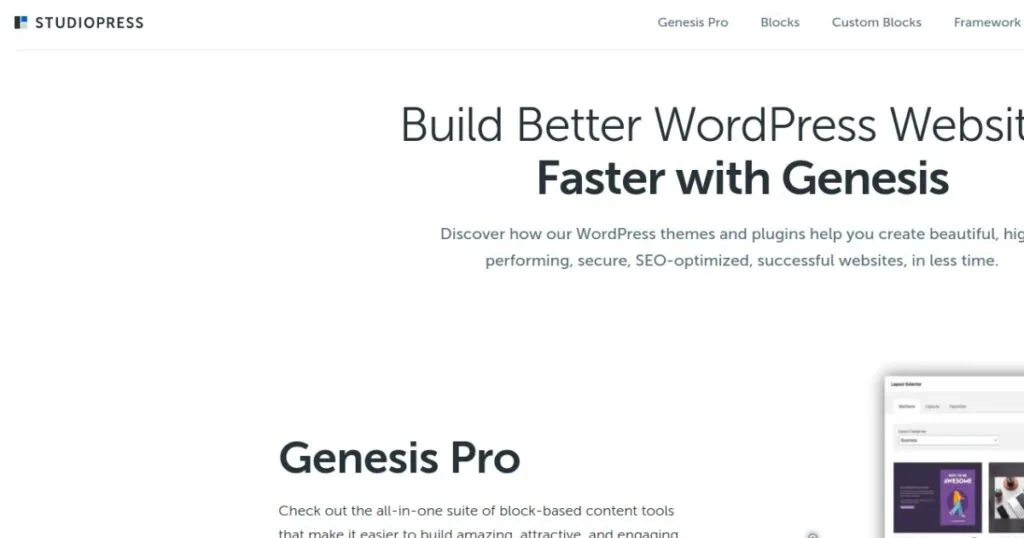 Comprar temas WordPress na studio press