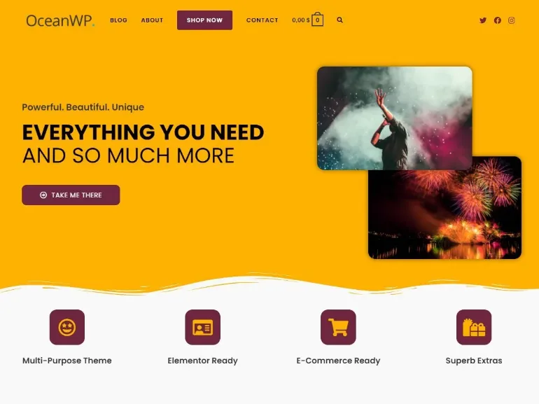 Tema WordPress OceanWP