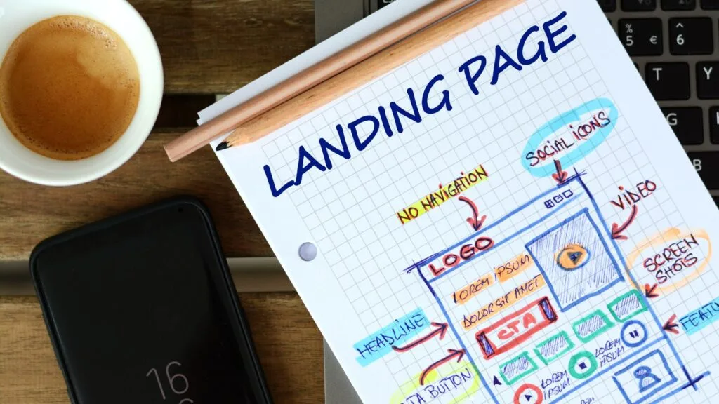 O que é landing page