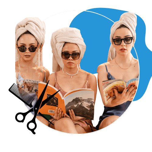 Criação de sites para salão de beleza