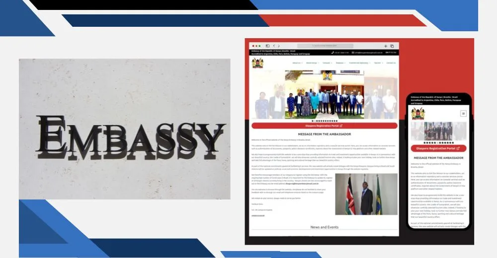 Case de sucesso: site para embaixada